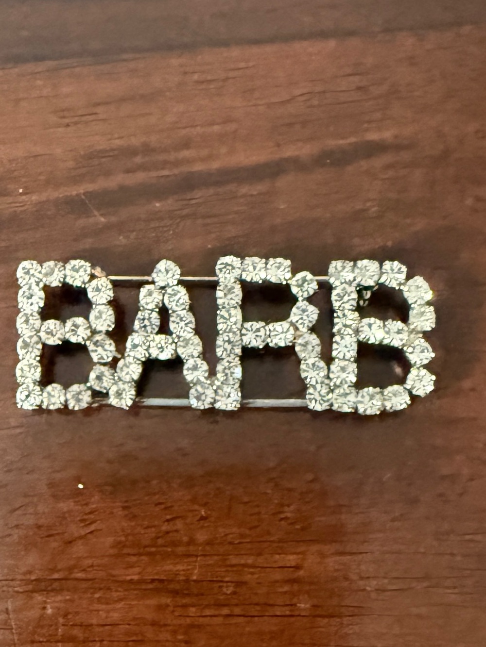 Women’s BARB Pin. Costume Jewelry. EUC